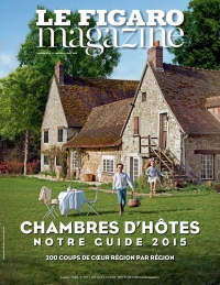Figaro Magazine le guide des Chambres d'Hôtes 2015